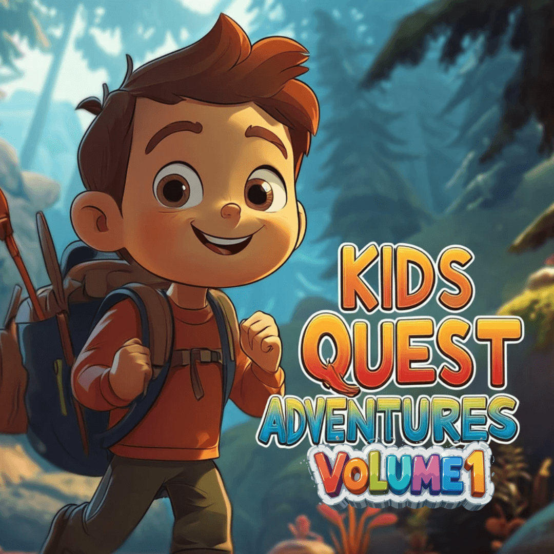 KidsQuest Adventures Volume One: 1,100+ Images, 48 Animated Children’s Story Videos, Unrestricted Resell Rights & Step-by-Step Tutorials