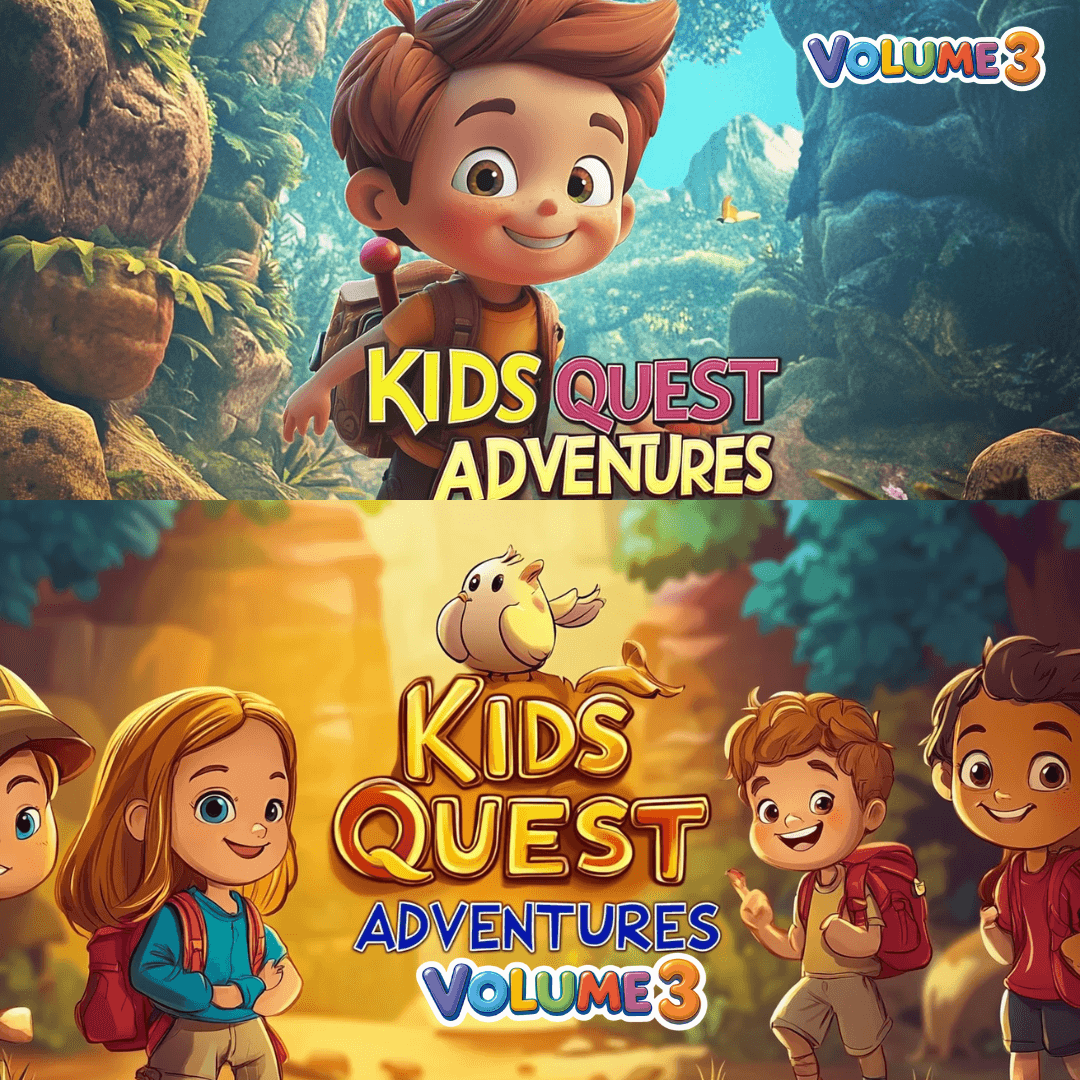 KidsQuest Adventures Volume Three: 82 Animated Children’s Story Videos, Unrestricted Resell Rights & Step-by-Step Tutorials