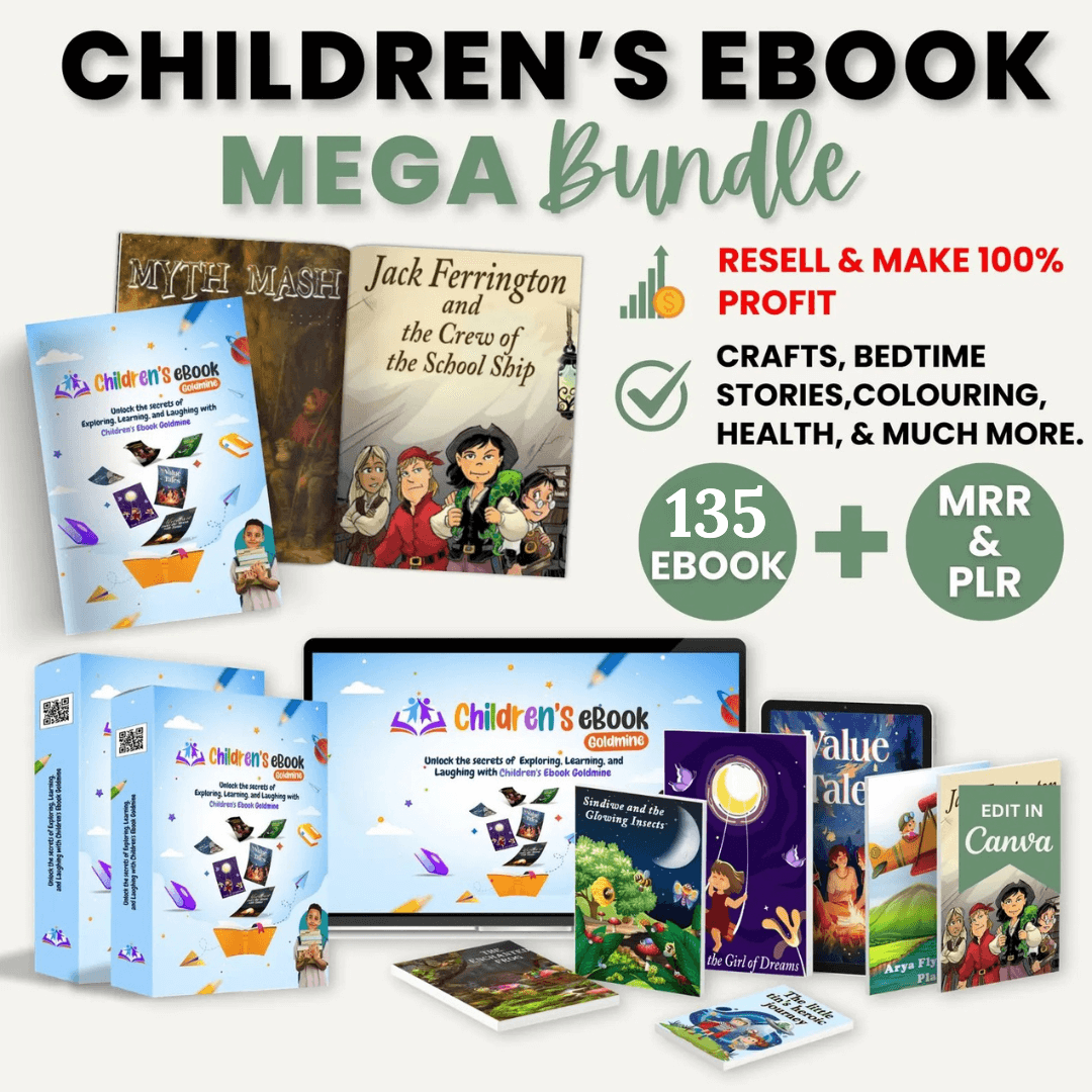 135 Children's eBooks Collection + Bonuses ( With Resell Rights)