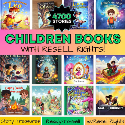 4700+ Legendary Children's eBooks & Stories with Resell Rights