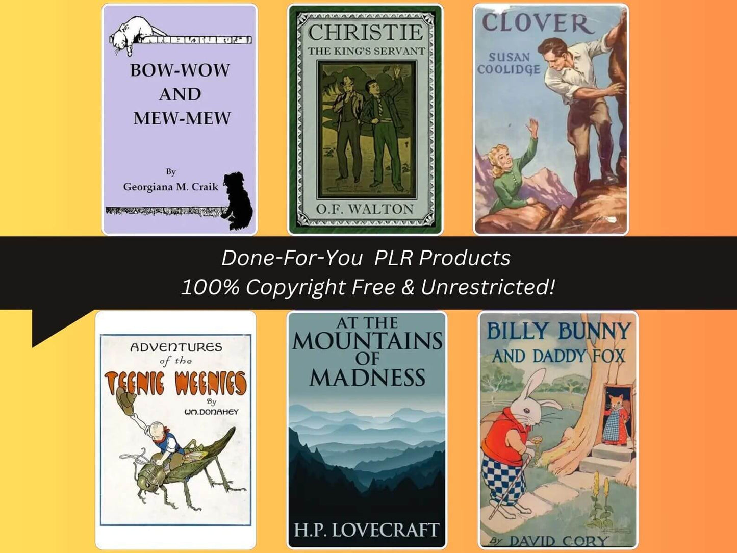 2500+ Children's eBooks & Stories with Complete PLR & MRR Resell Rights | Classic Children Tales | Bonus Included