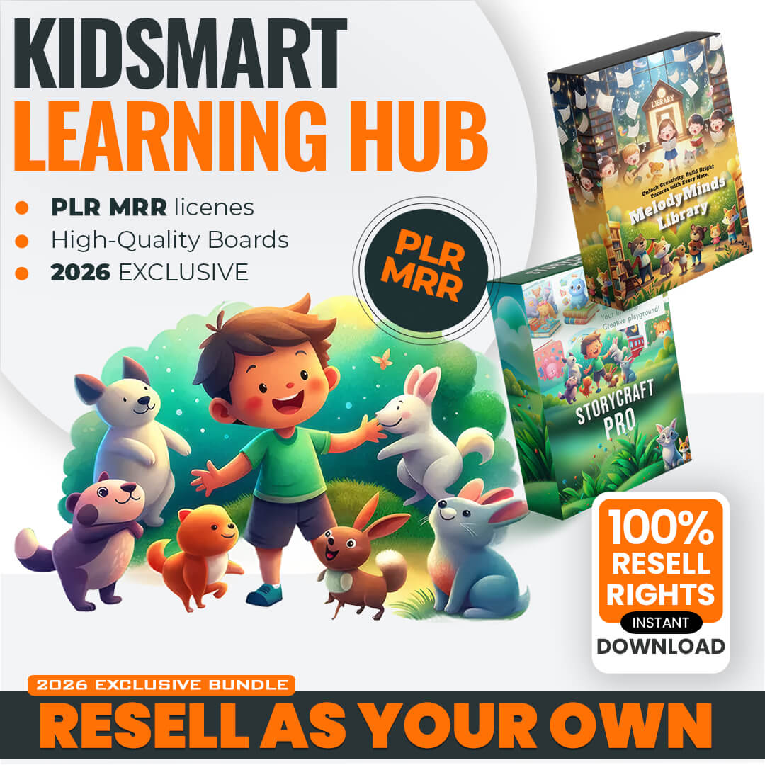 KidSmart Learning Hub with Unrestricted Resell Rights!