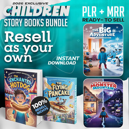 4700+ Legendary Children's eBooks & Stories with Resell Rights