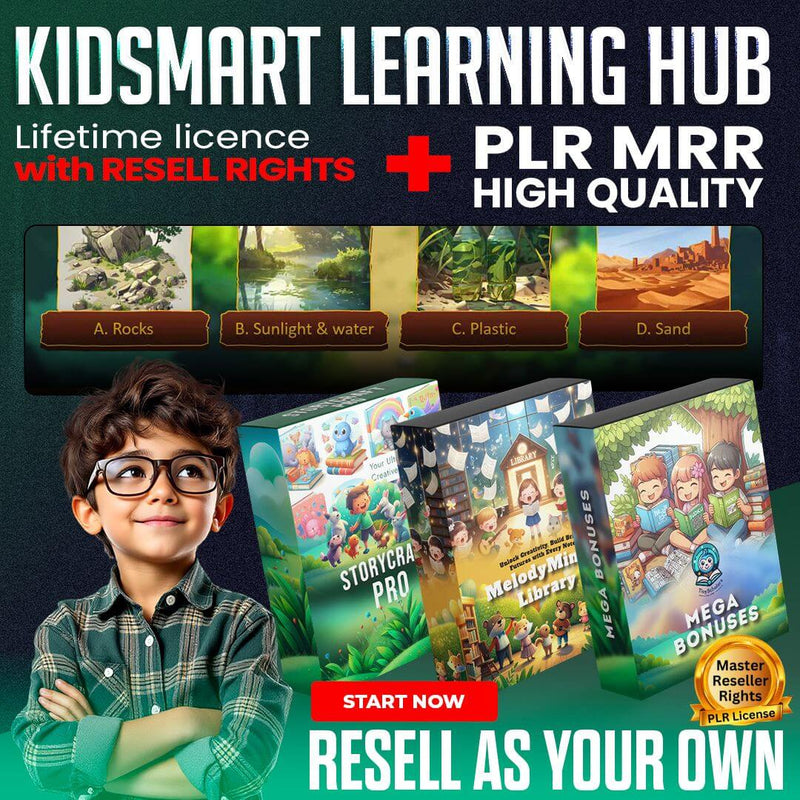 KidSmart Learning Hub with Unrestricted Resell Rights!
