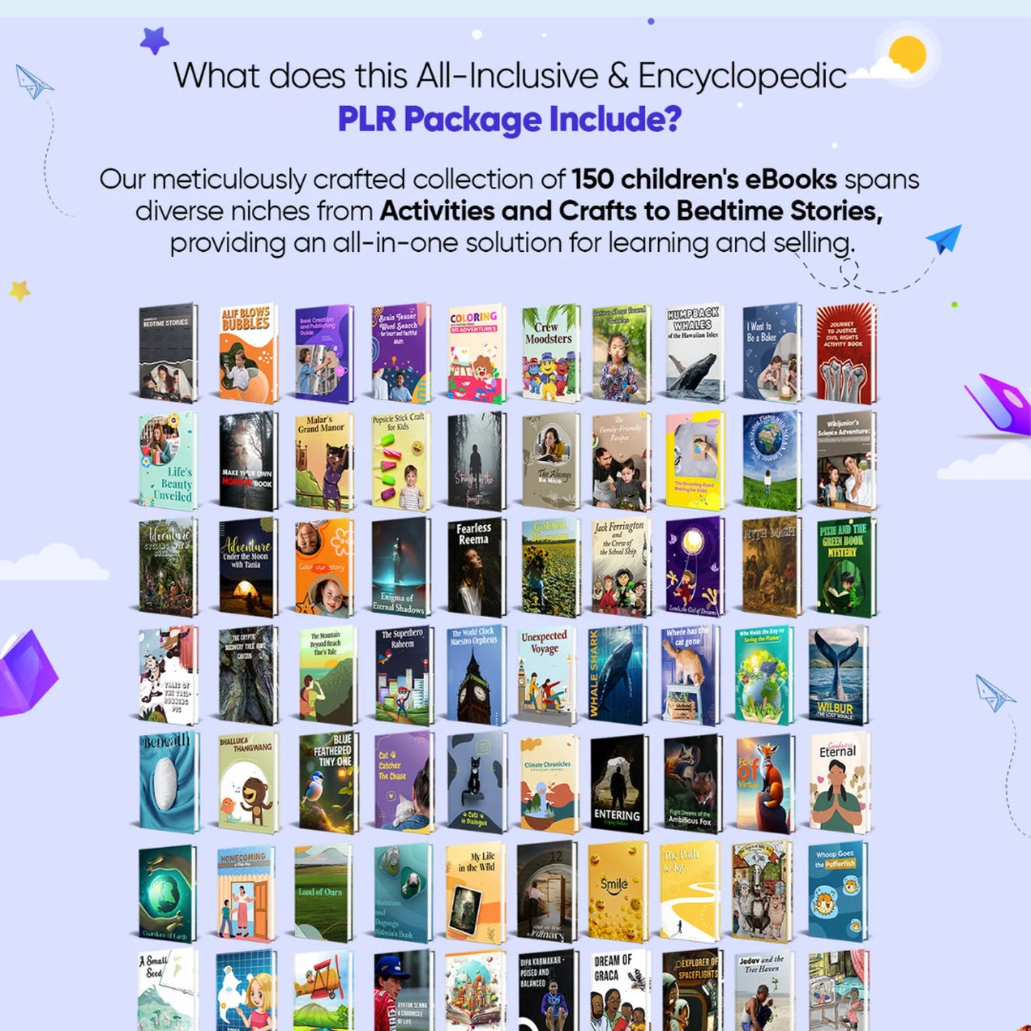 135 Children's eBooks Collection + Bonuses ( With Resell Rights)